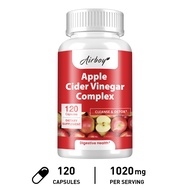 Apple Cider Vinegar Capsules – ACV Pill Nutritional Supplement Promotes Digestive Health Naturally C