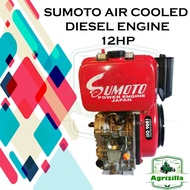 12HP DIESEL ENGINE AIR COOLED by SUMOTO