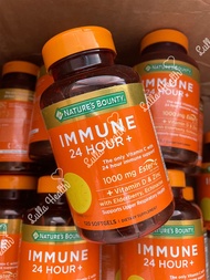 แท้+ถูก🔥Nature’s Bounty Vitamin C Immune 24 Hour+ วิตามินซี เสริมภูมิ 24 ชั่วโมง ชนิดซอฟต์เจล