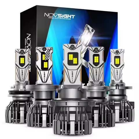 NOVSIGHT Car Headlight Bulbs H7 H11 H13 LED HB3/9005 HB4/9006 9004 9007 9012 60W 10000lm Auto Bulb H