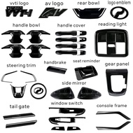 Vemart perodua Ativa GLOSSY black car interior exterior accessories garnish