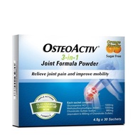 OSTEOACTIV 3-in-1 Joint Formula Powder 30's - Glucosamine, Chondroitin &amp; MSM For Sakit Sendi, 关节炎