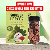 2 Box FANTAS'T Organic Soursop Leaves Tea Tea Bag