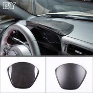 Real Carbon Fiber Car Steering Wheel Cover Trim Dashboard Panel Cover For Toyota 86/Subaru BRZ 2022 Auto Interior Accessories
