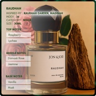 JON&JOIE (36) RAUDHAH PERFUME 30ML EDP Perfume tahan lama, Perfume inspired Madinah Dupe