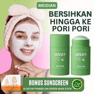 Green Mask Stick 100% Original Facial Treatment Mask Remove Blackhead Dirt On The Face