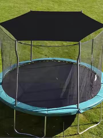 Trampoline Canopy Trampoline Shade Cover for 8FT 10FT 12FT 14FT Waterproof UV Protection Replacement