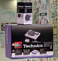 日通動畫 日版 Kenelephant 4589573465486Miniature Collection (4x5cm)Technics 唱盤系列 （擺設玩具 不能播放音樂） 現貨門市發售中 全套五