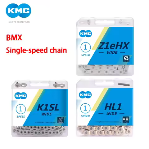 KMC BMX-series Single-speed Bicycle Chain For BMX Bikes Dirt Bikes Climbing Bikes High-strength Chai