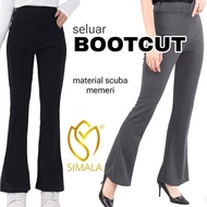 SELUAR Bootcut Scuba Seluar Bootcut Murah