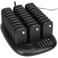 Retekess TD175 ระบบเรียกคิวไร้สายสำหรับพนักงานเสิร์ฟพร้อมเสียงเรียกโต๊ะ ระยะไกล 1000 เมตร 30 ตัวสำหร