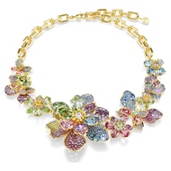 Swarovski Idyllia necklace, butterfly flower crystal necklace with gift box