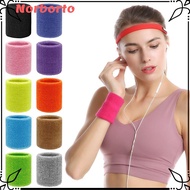 NORBORTO 1Pcs Wrist Support Band, Fitness Run Gym Guard Protector Strap Wristband,  8x8cm Sweat Towe