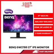 BENQ GW2780 27" IPS MONITOR(DELIVER BY MELAKA & SEREMBAN)