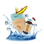 Ready Stock Homega Fish Oil  60 capsules - 100% Original