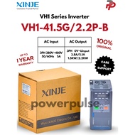 【100% Original + 1 Year Warranty】XINJE VH1-41.5G / 2.2P-B Inverter | 1.5KW / 2.2KW 380–480V3PhaseVFD