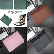PU leather laptop bag 11 12 13 14 15 inch Carrying stand sleeve Canvas Handbag