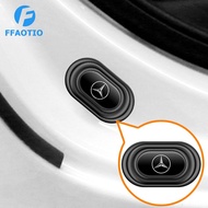 FFAOTIO Silicone Car Door Shock Absorber Gasket Anti Collision Sticker For Mercedes Benz CLA W124 W204 AMG A180