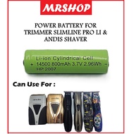 ANDIS SLIMLINE PRO LI BATTERY 14500