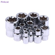 Pinkcat 14pcs/set E-TORX Soet Set - Premium Female Torx Soet Set, Ultimate Torque Star Soets, Extern