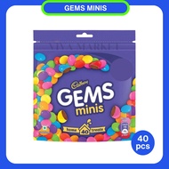 Cadbury Gems Minis Contents 40