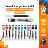 Pentel Energel Pen Refill LRN4 LRN5 LRN5H LRN7 LR7 for Smooth Writing Sketching Drawing and Technical Drawing