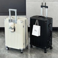 In Frame ALG ⭐ AZ GOR 【Sg Stock】Aluminum / Lightweight Hard Suitcase Lage With TSA Lock And Removabl