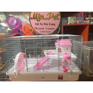 Hamster cage size 47.30cm (full accessories)