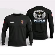 BLACK LONG-SLEEVED T-SHIRT PROPAM DISCIPLINE TEGAS PROPORSIONAL