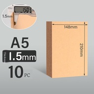 A7/A6/A5/A4 White Kraft Paper DIY Card Making 10/25 Sheets 1/1.5/2mm Handmake Thick Craft Paper DIY 