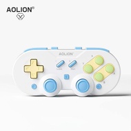 AOLION ไร้สายบลูทูธ Gamepad Controller Hall จอยสติ๊กสําหรับ Windows Android mac iOS Nintendo Switch 