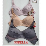 Sorella BRA-36c,36d,38c,38d,40c,40d (without wire)-405