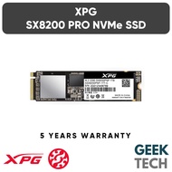 ADATA XPG SX8200 Pro M.2 2280 PCIe Gen3x4 NVMe SSD 256GB/512GB/1TB/2TB - XPG Heatsink Included