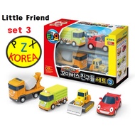 TAYO☆KOREA tayo Little Bus Friends SET#3/ chris/speed/rubby/bily