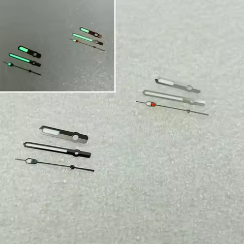NH35 NH36 Watch Hands C3 Green Luminous Fits 4R35 4R36 7S26 Movements For SKX007 SKX009 SRPD Watch R