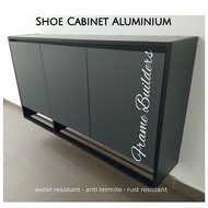 Shoe Cabinet /Aluminium Shoe Cabinet /Wall Mounted Shoe Cabinet /Unique Size Shoe Cabinet /Kabinet Kasut