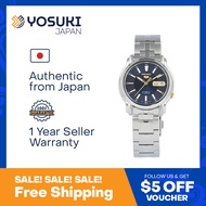 SEIKO SNKL79K1 SNKL79K SEIKO5 Automatic Day Date Navy Blue Silver Stainless  Wrist Watch For Men from YOSUKI JAPAN / SNKL79K (  SNKL79K  S SNKL SNKL7   )