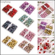 Zone Festival Hanging Ornament Pack Of 42 Plastic Christmas Balls For Holiday Decorations