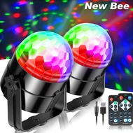 New Bee SL300 LED Party Light RGB Magic Ball Disco Ball Light Stage Effect Lamp Music Party Projecto