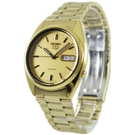 [Creationwatches] Seiko 5 Automatic Gold Dial SNXL72K1 SNXL72K Men's Watch
