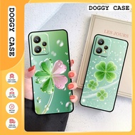 Realme 9 4G / 9i / 9 Pro / 9 Pro+ case with lucky four-leaf clover print