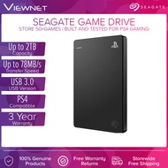 {Be In Great Demand} (ดีไซน์ใหม่) (ดีไซน์ใหม่) Seagate 2TB Game Drive สำหรับ PlayStation PS4 (STGD2000300) ฮาร์ดไดรฟ์ภายนอกแบบพกพา