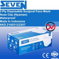 Seven Masker Medis 3ply 1Karton 50box