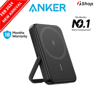 Anker Powerbank 322 PowerCore Power Bank Magnetic 5K MagGo Wireless Portable Charger Magsafe Charger A1618