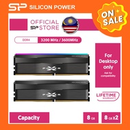 Silicon Power XPOWER Zenith Gaming 8GB/8GBx2/16GBx2 DDR4 RGB 3200/3600Mhz Desktop PC Memory DIMM