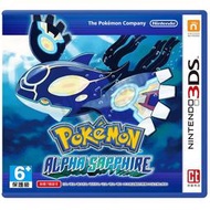 【二手遊戲】任天堂 3DS 精靈寶可夢 神奇寶貝 始源藍寶石 ALPHA SAPPHIRE 英文版 歐版 歐洲機專用