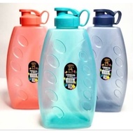 1pc Random Warna 2000ml Drinking Water Bottle 2L BPA Free.