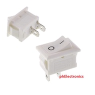 Motorcycle On/Off 2Way Switch white