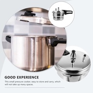【Deal of the day】 Pressure Cooker Pot Canning Stove Cooking Induction Gas Steamer Instant Canner Aluminum High Steaming Stewing Jars Tall Cook