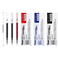 1 Box Pentel-Energel Refill Needle Tip LRN5 Gel Ink Roller Pen Refill Fit for BLN75/105 0.5 mm  Black/Blue/Red Color